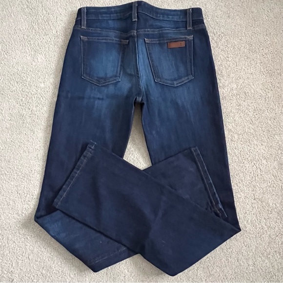 Joe’s Jeans Slim Fit Mini Boot Cut Jeans in Nevaeh Wash / Dark Medium Blue Wash - Picture 5 of 8